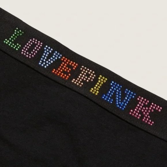 🌈 38B & XL LIMITED EDITION PINK 4pc BLING Bra, 2 Hipsters, and 1 Shortie Set 🌈 - Picture 4 of 16